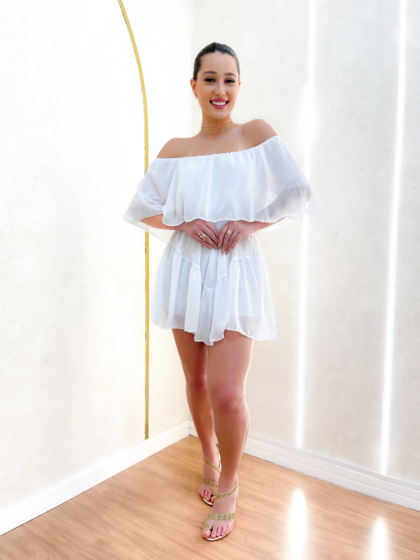 MACAQUINHO CIGANINHA BRANCO