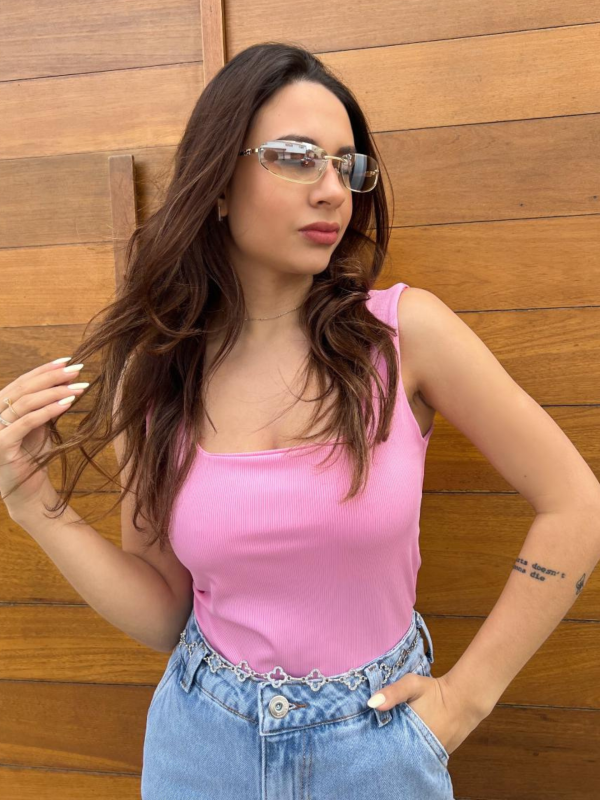 REGATA ALÇA GROSSA ROSA