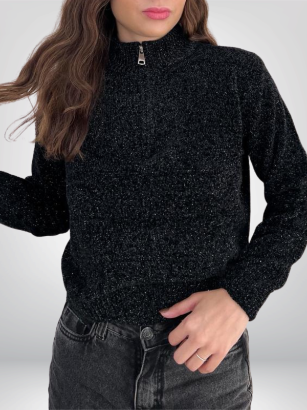 BLUSA PONTO DE LUZ PRETO