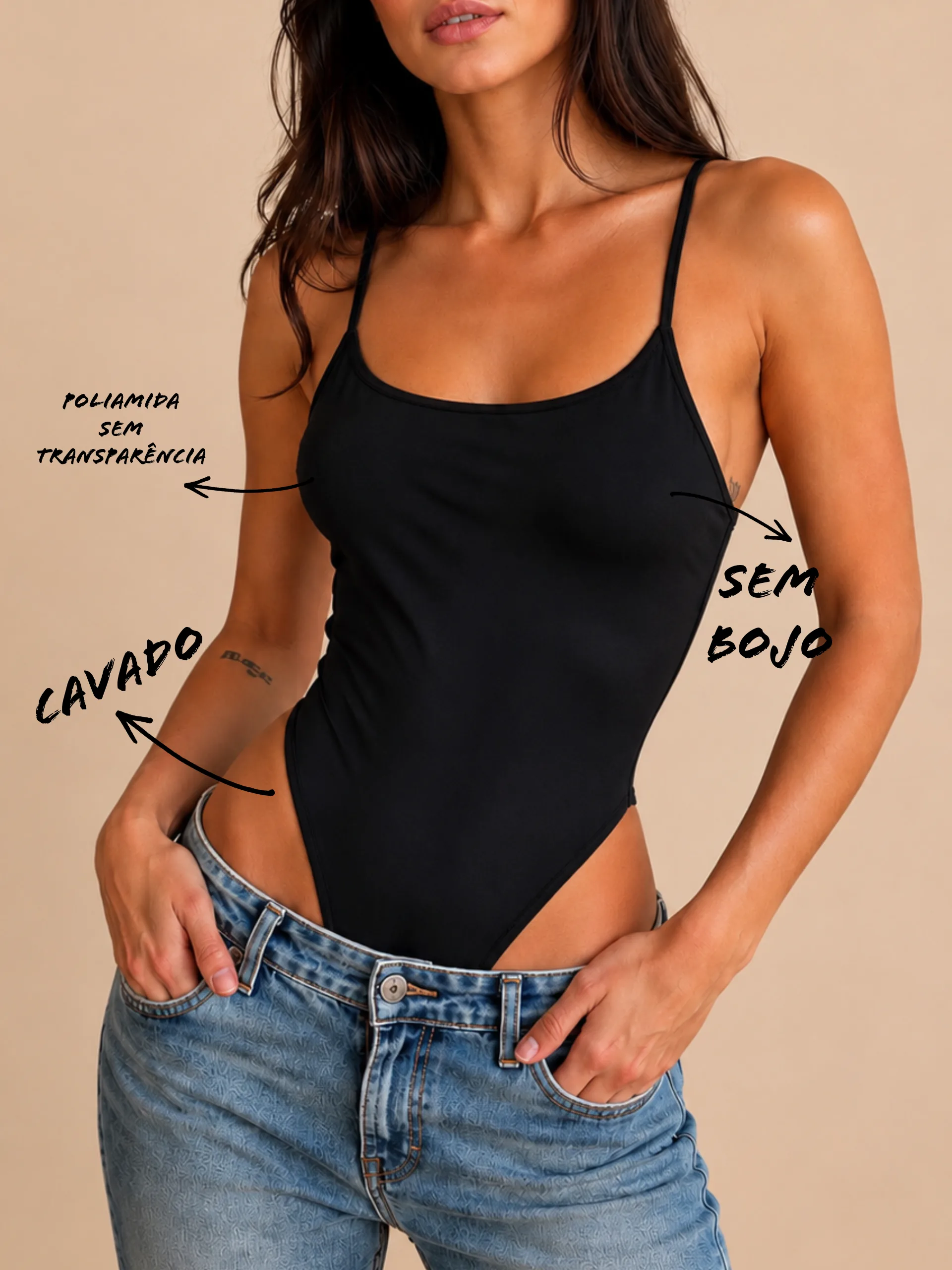 BODY BLACKOUT POLIAMIDA - Imagem 2